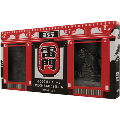 Ensemble de médaillons Godzilla FaNaTtik Édition Limitée 70e Anniversaire - Publicité Ensemble de médaillons Godzilla FaNaTtik Édition Limitée 70e Anniversaire - Publicité