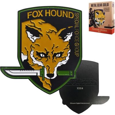 FaNaTtik Pièces de monnaie Metal Gear Solid Lingot Foxhound Insignia Limited Edition FaNaTtik Pièces de monnaie Metal Gear Solid Lingot Foxhound Insignia Limited Edition