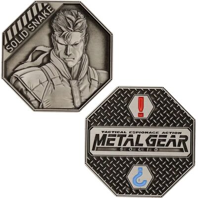 FaNaTtik Pièce de Collection Solid Snake Édition Limitée - Metal Gear Solid - Publicité FaNaTtik Pièce de Collection Solid Snake Édition Limitée - Metal Gear Solid - Publicité