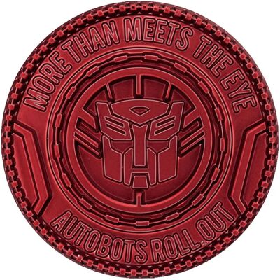 FaNaTtik Medaglione Transformers 40º Anniversario - Edizione Limitata - Autobot - 65mm FaNaTtik Medaglione Transformers 40º Anniversario - Edizione Limitata - Autobot - 65mm