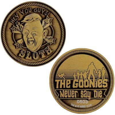 FaNaTtik Moneta da Collezione Sloth - 38mm - Limitata 1985 - I Goonies FaNaTtik Moneta da Collezione Sloth - 38mm - Limitata 1985 - I Goonies