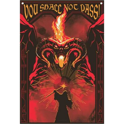 FaNaTtik Lord of the Rings Banner - Officially licensed - 125x85cm FaNaTtik Lord of the Rings Banner - Officially licensed - 125x85cm