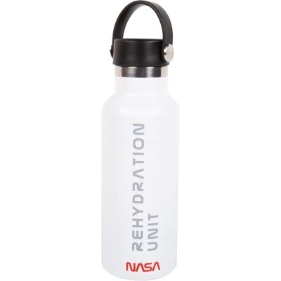Fizz Creations NASA Wasserflasche - 500ml Doppelwandig Metall Auslaufsicher Fizz Creations NASA Wasserflasche - 500ml Doppelwandig Metall Auslaufsicher