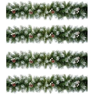 Premier - 4 Xmas Garland Snow Berry Green - Green - 2.7m - garland Premier - 4 Xmas Garland Snow Berry Green - Green - 2.7m - garland