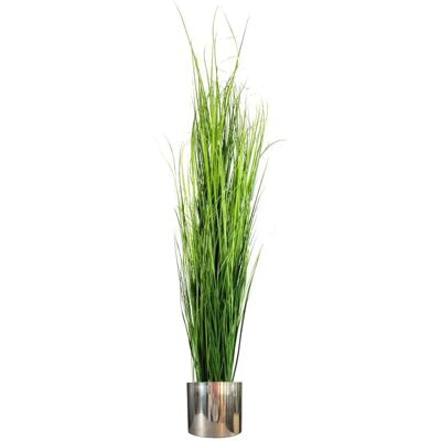 Leaf Design UK - Onion Grass 130cm - Green - Metal Planter Leaf Design UK - Onion Grass 130cm - Green - Metal Planter