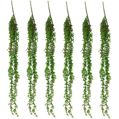 Leaf 6 x 58cm Artificial Hanging Climbing Fig Plant - Artificial Plant Leaf 6 x 58cm Artificial Hanging Climbing Fig Plant - Artificial Plant