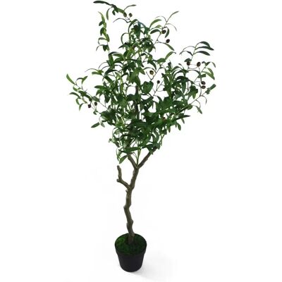 Leaf 120cm Artificial Olive Tree - Artificial Olive Tree Leaf 120cm Artificial Olive Tree - Artificial Olive Tree