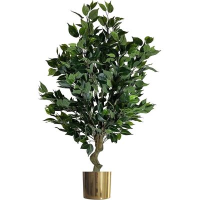 Leaf Design UK 100cm Artificial Ficus Tree - Realistic Indoor Plant Leaf Design UK 100cm Artificial Ficus Tree - Realistic Indoor Plant