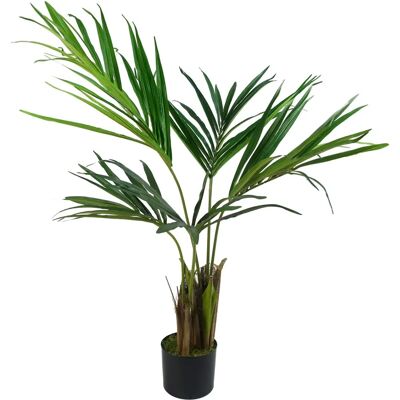 Leaf Kentia Palm Artificial Tree - 120cm Large Green Indoor Plant Leaf Kentia Palm Artificial Tree - 120cm Large Green Indoor Plant