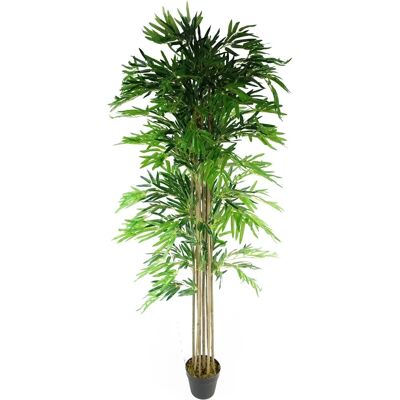 Leaf 180cm Artificial Bamboo Plant - Green XL - Artificial Plant - UK Leaf 180cm Artificial Bamboo Plant - Green XL - Artificial Plant - UK