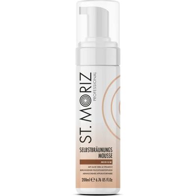 Mousse Autobronzante Medium St.Moriz - 200 ml - Publicité Mousse Autobronzante Medium St.Moriz - 200 ml - Publicité