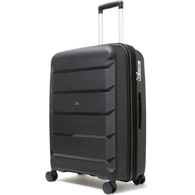 rock Tulum Medium Expandable Hardshell Black rock Tulum Medium Expandable Hardshell Black