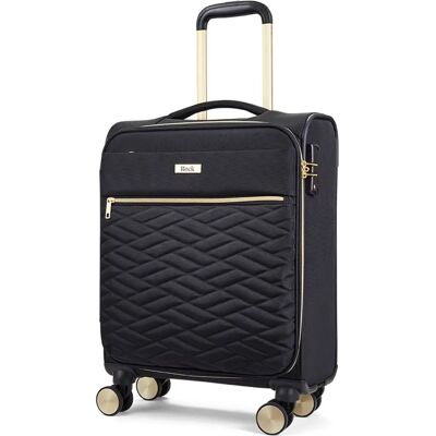 rock Sloane Suitcase 55cm - Black rock Sloane Suitcase 55cm - Black