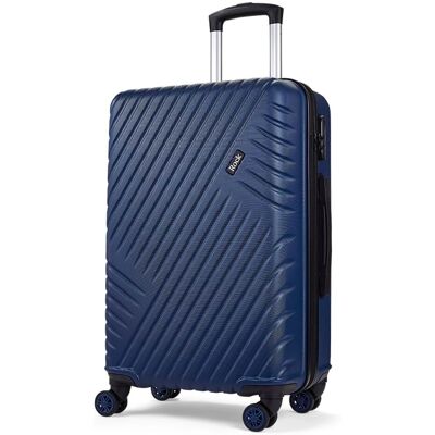 rock Santiago Medium Suitcase - Blue rock Santiago Medium Suitcase - Blue