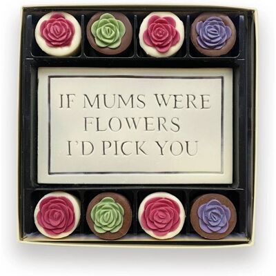 Choc on Choc - If You Were A Flower - One Size - Unisex - Chocolate Gift Choc on Choc - If You Were A Flower - One Size - Unisex - Chocolate Gift