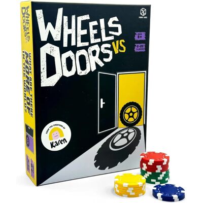 Format Games Wheels Vs Doors Family Trivia Board Game - Board Game Format Games Wheels Vs Doors Family Trivia Board Game - Board Game