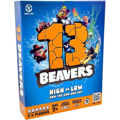 Format Games 13 Beavers - Board Game Format Games 13 Beavers - Board Game
