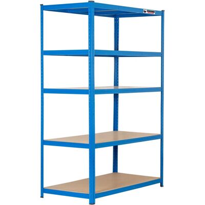 Rhino - 4Bay Boltless - Blue - 180x120x60cm - Shelving Rhino - 4Bay Boltless - Blue - 180x120x60cm - Shelving