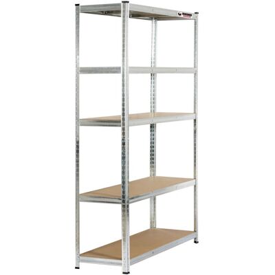 Rhino - 4 Bays 180x120x40cm - Galvanised - 1000kg - Shelving Unit Rhino - 4 Bays 180x120x40cm - Galvanised - 1000kg - Shelving Unit