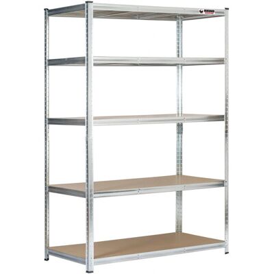Rhino 4 Bays 180x120x60cm - Galvanised - Boltless - 1000kg - Shelving Unit Rhino 4 Bays 180x120x60cm - Galvanised - Boltless - 1000kg - Shelving Unit