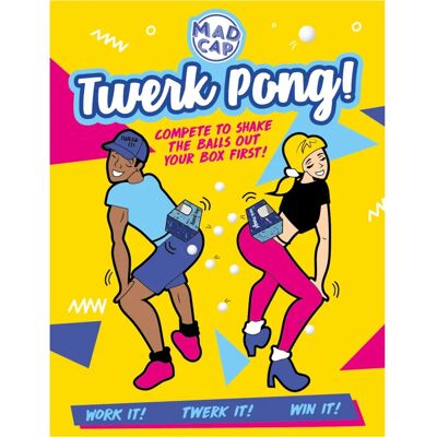 Fizz Creations Twerk Pong - Partyspiel Fizz Creations Twerk Pong - Partyspiel