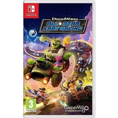 DreamWorks All-Star Kart Racing - Switch - Publicité DreamWorks All-Star Kart Racing - Switch - Publicité