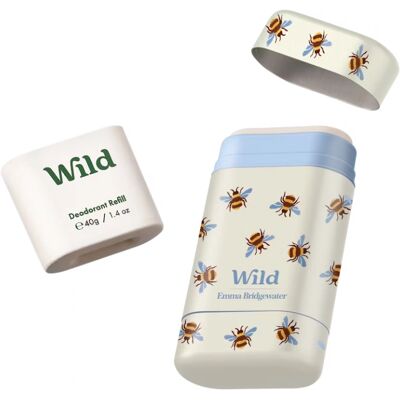 Wild Deodorant Honung & Kaktus - Naturligt & Återanvändbart Paket Wild Deodorant Honung & Kaktus - Naturligt & Återanvändbart Paket
