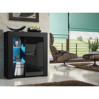 Creative Furniture Sideboard 83cm Black Gloss Doors - Sideboard Creative Furniture Sideboard 83cm Black Gloss Doors - Sideboard