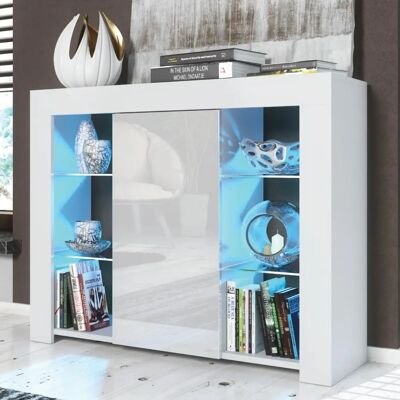 Creative Furniture Modern Sideboard - White Gloss Doors - 97cm - Sideboard Creative Furniture Modern Sideboard - White Gloss Doors - 97cm - Sideboard