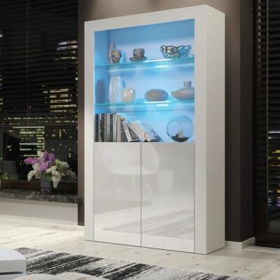 Creative Furniture Modern Sideboard - White Gloss Doors - 170cm Display Cabinet Creative Furniture Modern Sideboard - White Gloss Doors - 170cm Display Cabinet