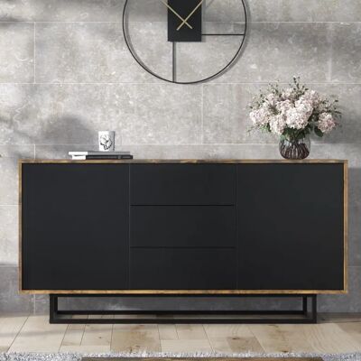Creative Furniture 140cm Sideboard - High-Quality Wood, Matt Doors, Easy to Assemble Creative Furniture 140cm Sideboard - High-Quality Wood, Matt Doors, Easy to Assemble