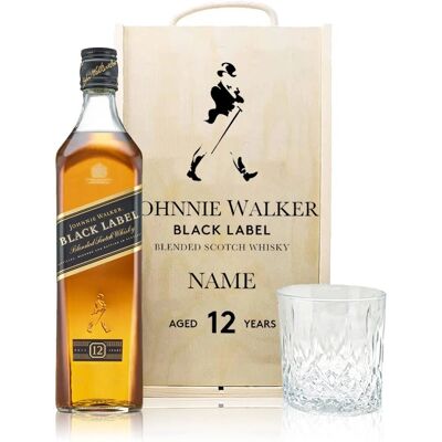 Johnnie Walker - Black Label 12y - Whisky Gift Set Johnnie Walker - Black Label 12y - Whisky Gift Set