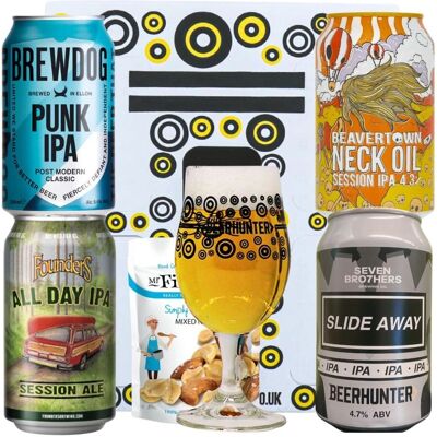 BEERHUNTER - IPA Craft Beer Gift Set - Gift Set BEERHUNTER - IPA Craft Beer Gift Set - Gift Set
