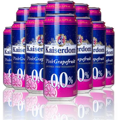 Kaiserdom - Pink Grapefruit - Weissbier - 0.0% - Beer Kaiserdom - Pink Grapefruit - Weissbier - 0.0% - Beer