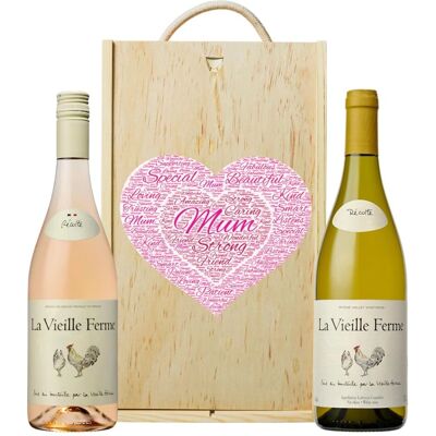 La Vieille Ferme Rose & White Wine Gift Set - Gift Set La Vieille Ferme Rose & White Wine Gift Set - Gift Set