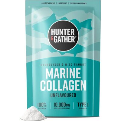 Hunter & Gather Pó de peptídeos de colagénio marinho 300g Hunter & Gather Pó de peptídeos de colagénio marinho 300g