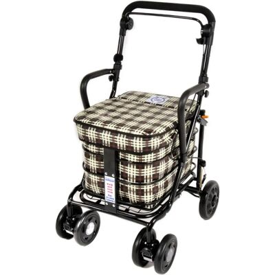 Prestige - Walking Trolley - Brown Tartan - Shopping Trolley Prestige - Walking Trolley - Brown Tartan - Shopping Trolley