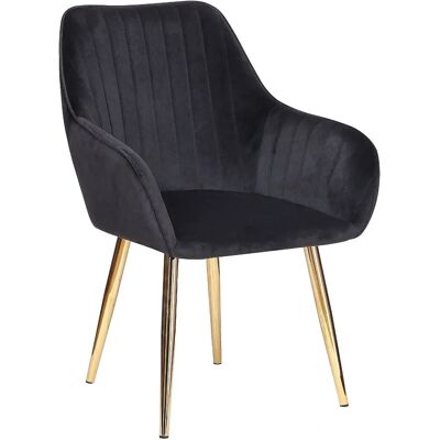 HYGRAD - Built To Survive - Black - Velvet - Chairs HYGRAD - Built To Survive - Black - Velvet - Chairs