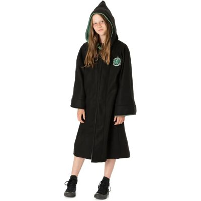 Harry Potter Unisex Kids Gown - Black Hogwarts House Crest - 13-15 Years Harry Potter Unisex Kids Gown - Black Hogwarts House Crest - 13-15 Years