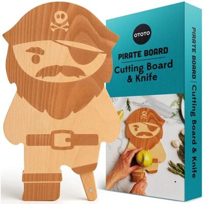 Ototo Piraten Schneidebrett Set - Piratenform Ototo Piraten Schneidebrett Set - Piratenform