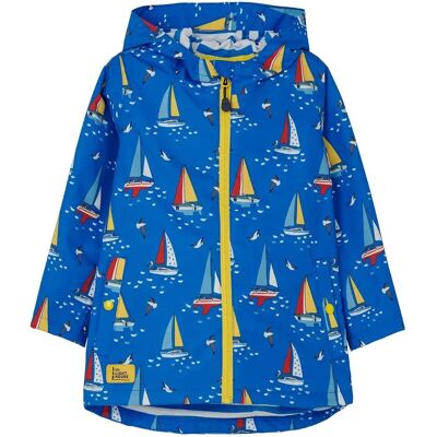 Lighthouse Clothing Boat Print Ethan Waterproof Breathable Jacket - Jacket Lighthouse Clothing Boat Print Ethan Waterproof Breathable Jacket - Jacket