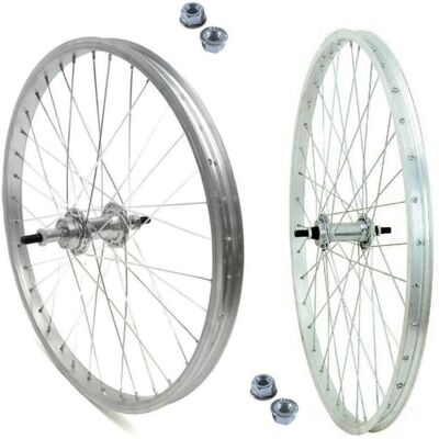 ECOVELO - Ruota 24x1.75 - Front - Rear - Bicycle Wheel Set - Publicité ECOVELO - Ruota 24x1.75 - Front - Rear - Bicycle Wheel Set - Publicité