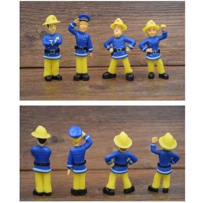 Trade Max Fireman Sam figurer - 12 stk Trade Max Fireman Sam figurer - 12 stk