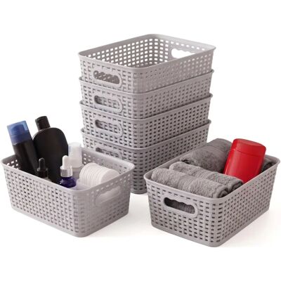 GEEZY - Plastic Storage Basket - Home - Storage Basket GEEZY - Plastic Storage Basket - Home - Storage Basket