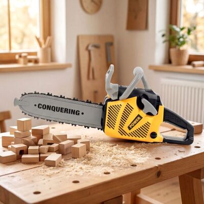 The Magic Toy Shop - Chainsaw - Battery Operated - Outdoor - Toy The Magic Toy Shop - Chainsaw - Battery Operated - Outdoor - Toy