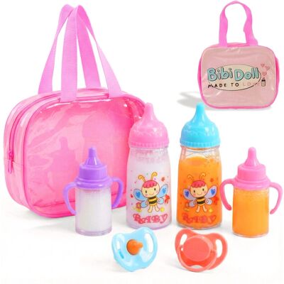 BiBi - BiBi Doll - 7In1 - Milk Bottles - Doll accessories BiBi - BiBi Doll - 7In1 - Milk Bottles - Doll accessories