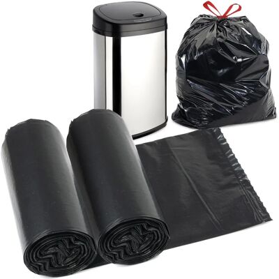 GEEZY - 30L Bin Bags - 40 Pack - Black - Bin Bags GEEZY - 30L Bin Bags - 40 Pack - Black - Bin Bags