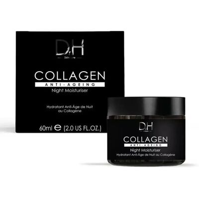 Dr H Collagen Night Moisturiser - Anti-Ageing, 60ml Dr H Collagen Night Moisturiser - Anti-Ageing, 60ml