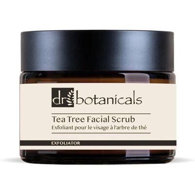 Dr. Botanicals Eucalyptus & Tea Tree Facial Scrub - Gommage visage - Publicité Dr. Botanicals Eucalyptus & Tea Tree Facial Scrub - Gommage visage - Publicité