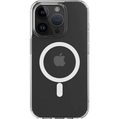 Qdos iPhone 15 Pro Hybrid Force Case - Transparent Qdos iPhone 15 Pro Hybrid Force Case - Transparent